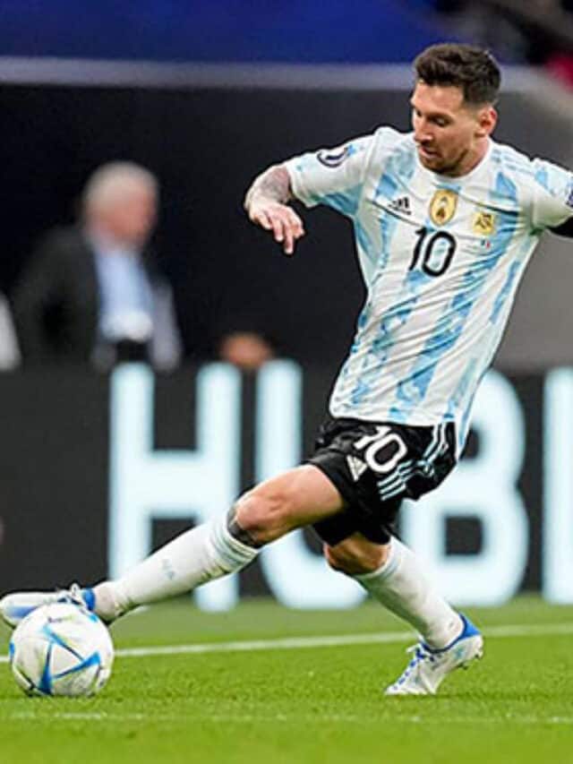 Lionel Messi cannily broke the deadlock